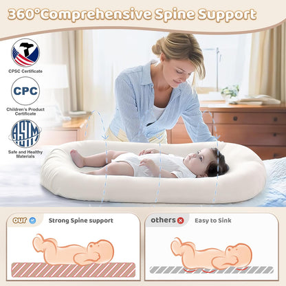 Premium Marshmallow Soft Baby Lounger