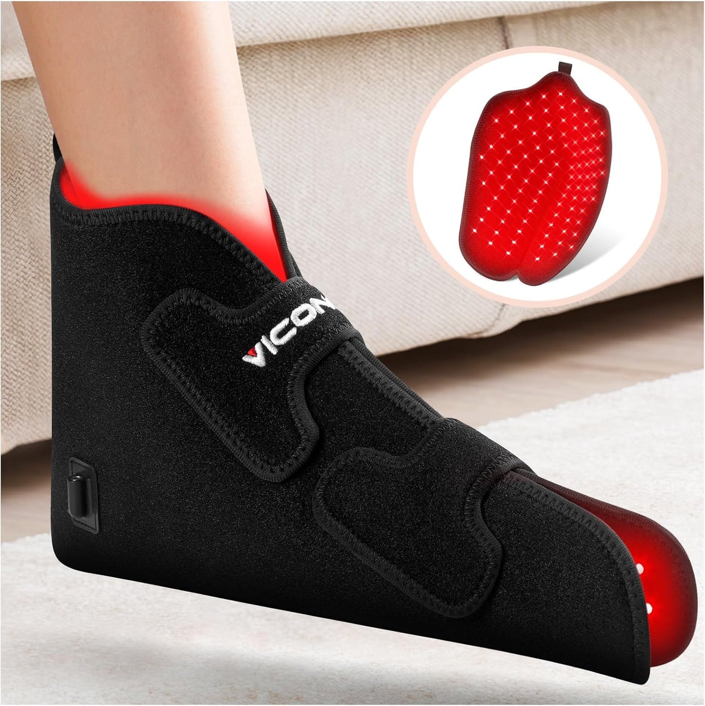 Healmora™ Red-Light Recovery Shoes