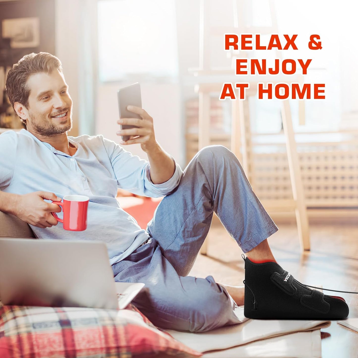 Healmora™ Red-Light Recovery Shoes